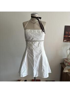 Princess Polly babydoll white cotton dress